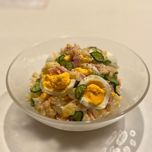 ᗰIKᗴの作ってみた!投稿(コンソメパンチ風でバリ旨《簡単♡ポテトサラダ》)