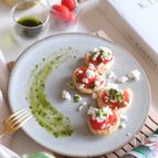 バジルソースが決め手！【ベーコントマトのおもてなしパイ】