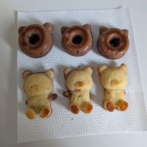 はなの作ってみた!投稿(【米粉のふわふわ豆乳焼きドーナツ】柔らか＆しっとり＆美味しい)