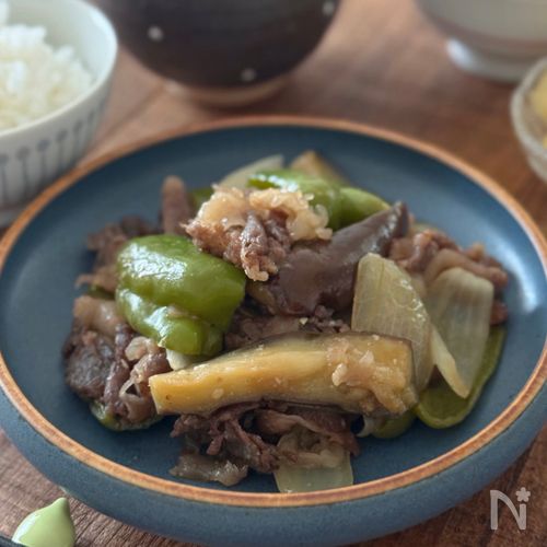 夏野菜の甘味噌炒め【夏にご飯が進む！】
