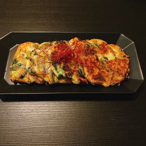 りんの作ってみた!投稿(お豆腐でモチモチ♡ダイエットにほうれん草だけで韓国チヂミ)