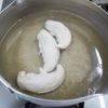 鶏ささ身肉で作る棒棒鶏風の下準備