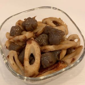 たけのこの作ってみた!投稿(【ちくわとこんにゃくの甘辛炒め】お箸が進む!絶品副菜☆)