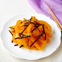 【パプリカの塩昆布和え】植物油・砂糖不使用