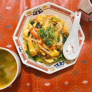 milkの作ってみた!投稿(あんかけがおいしい♪【卵ふんわりカニカマあんかけ】)
