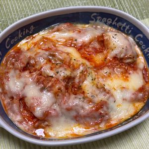 キャピタンの作ってみた!投稿(材料4つで！﻿旨辛キムチーズ餅﻿)