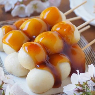 ふわっふわ♡豆腐白玉だんご♪