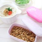 作りおきにぴったり☆ごま風味の鶏そぼろ