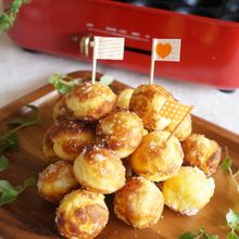 たこ焼きプレートで作る、ヘルシーかぼちゃドーナツ