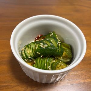 こむぎの作ってみた!投稿(【中華風蛇腹きゅうり】たまらない旨さ◎秒でなくなる美味しさ◎)