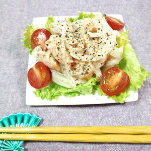 M＊Pの作ってみた!投稿(さっぱり爽やか♡サーモンのレモンマヨカルパッチョ)