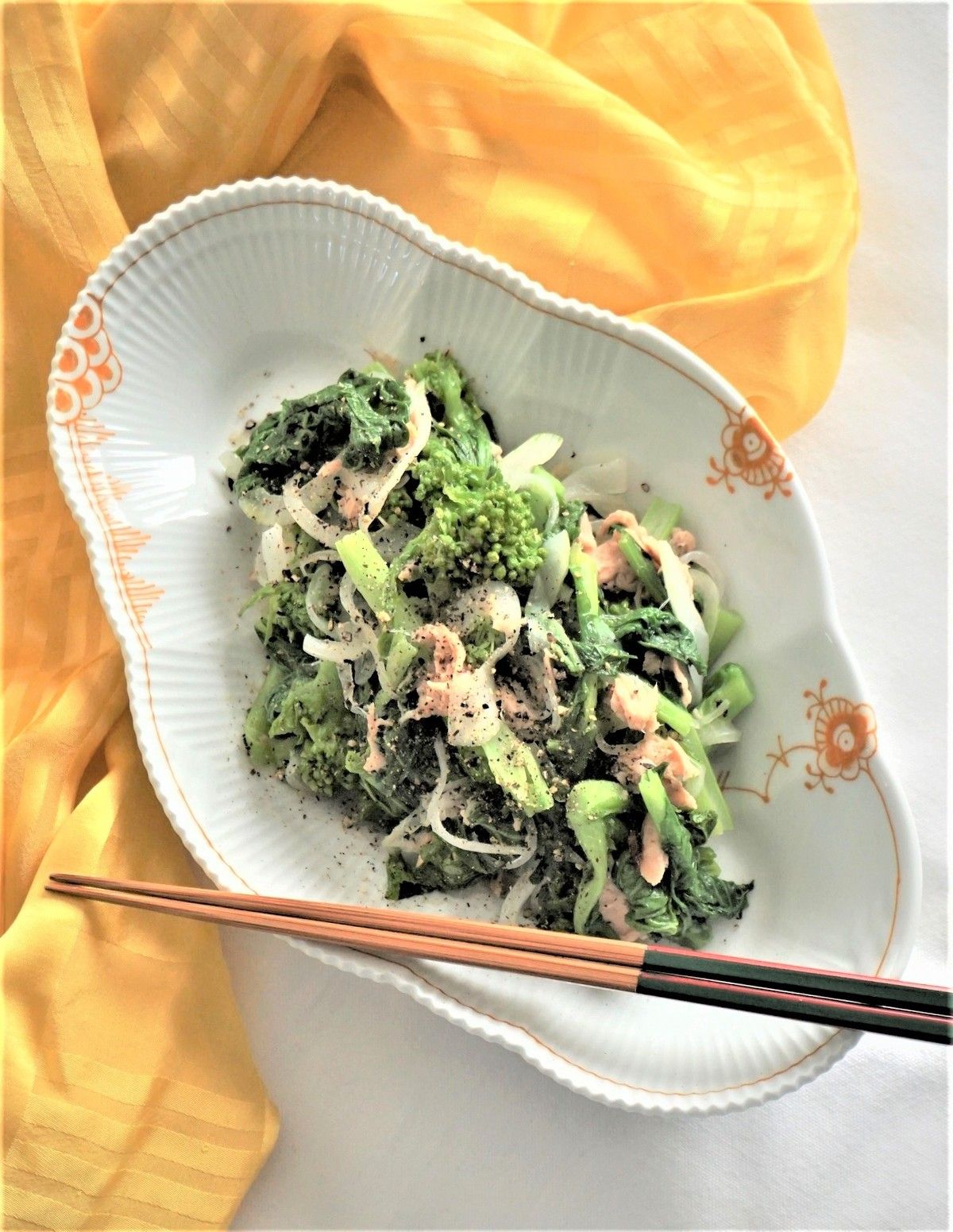 菜の花とツナのサッと炒め レシピサイト Nadia ナディア プロの料理家のおいしいレシピ