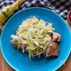 パリパリチキンのレモスコねぎだれ