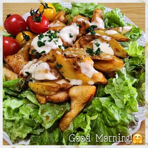ナムディの作ってみた!投稿(家族がよろこぶ♪甘酢鶏ポテトのマヨソースがけ)