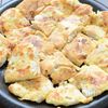 【ゴロゴロ鶏むねとチーズたっぷり米粉チヂミ】外カリ中もっちり