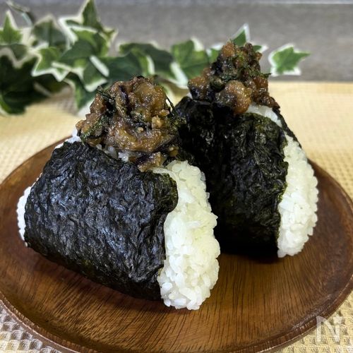 大葉が香る！大葉味噌おにぎり