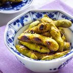 山椒とごま油のバランスがポイント！枝豆の山椒蒸し焼き