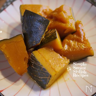 基本の和食　煮崩れしにくいカボチャの煮物