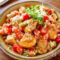 【トマトだれ油淋鶏】夏に食べたい！さっぱりスタミナおかず