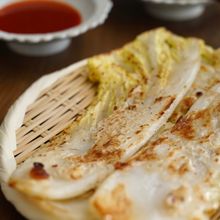 冬の旬野菜 甘い白菜のジョン(チヂミ)