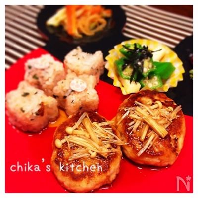 パサパサしない秘密はアレ♪ウチの和風おからハンバーグ♡