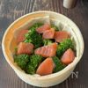 サーモンとブロッコリーのクリスマスキッシュの工程2