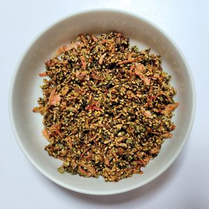 ふうかの作ってみた!投稿(【桜えびの即席ふりかけ】秒で作れる！香ばし甘辛)