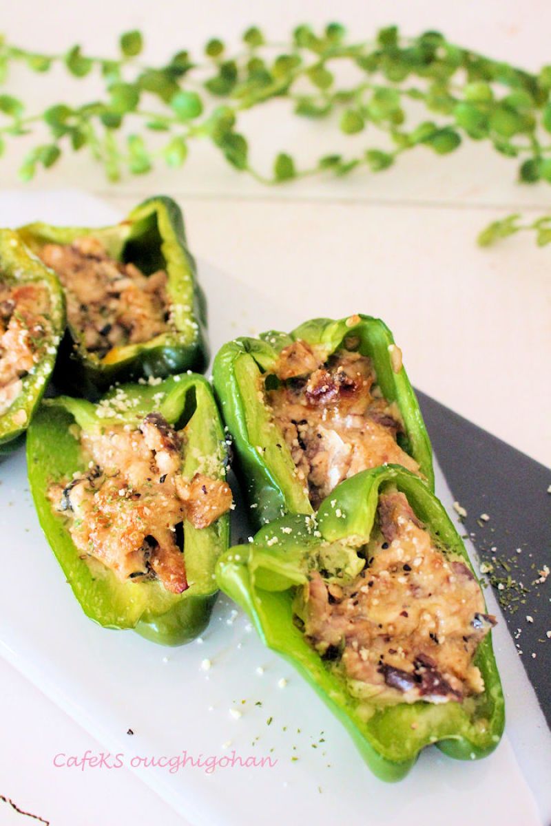 ピーマンのケト詰めレシピ