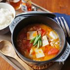 トマト入りマーボー豆腐