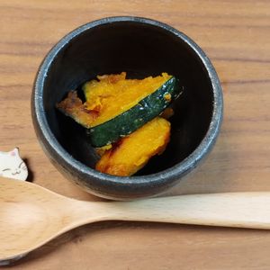 ゆの作ってみた!投稿(【かぼちゃの甘辛バター】甘辛味にバターが合う♡)