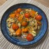 単身赴任おじさんの作ってみた!投稿(トマトの酸味が美味しい♡鶏肉とトマトの甘酢炒め)