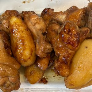 とーるじーじの作ってみた!投稿(手羽元とじゃがいもの甘辛バター醤油煮)