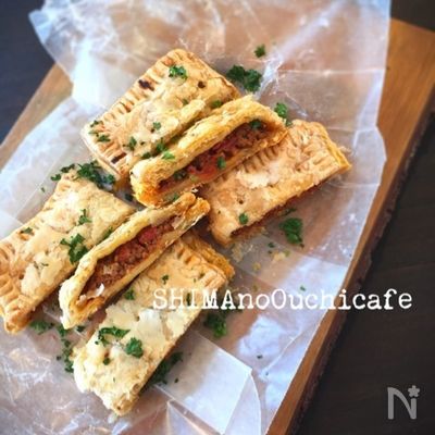 残り物×余り物でハイブリッドランチ キーマカレーミートパイ