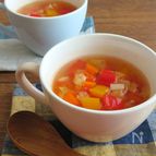 【食べるスープ】野菜たっぷりミネストローネ