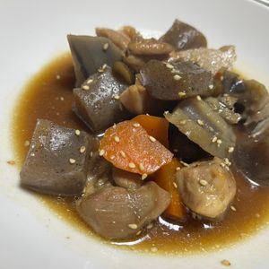 ぽちゃこの作ってみた!投稿(根菜たっぷり♡簡単美味しい！『我が家の筑前煮』)