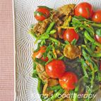 夏バテにも。カレー粉で夏のレバニラ炒め