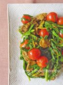 夏バテにも。カレー粉で夏のレバニラ炒め