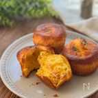 惣菜パン風　米粉のカルボナーラマフィン