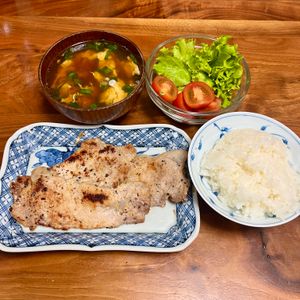 1392038の作ってみた!投稿(ポークステーキ（ガーリック味噌ペッパー）)