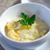 白菜とホタテのクリーム煮