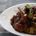 鶏もも肉の黒酢あんかけ