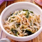 【もやしとわかめのナムル】30円副菜♡パパッとあと１品♪