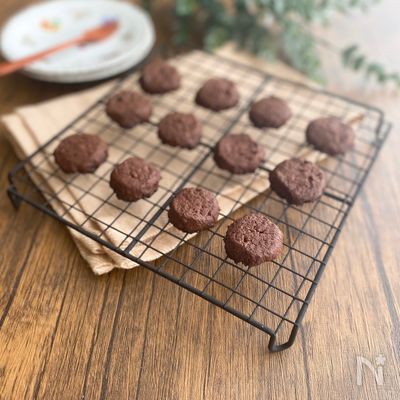 【材料2つ】チョコレートクッキー