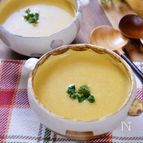 肌寒くなってきた季節に。『かぼちゃと玉ねぎの豆乳ポタージュ』