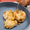 ぽん0108の作ってみた!投稿(食欲が暴走する【コーンとカニカマの香ばし混ぜご飯】)