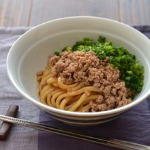 肉みそ油うどん