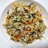 ふうかの作ってみた!投稿(キャベツ大量消費＊千切り野菜とひじきのサラダ)