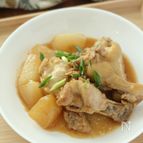 さっぱり！【鶏手羽元と大根の煮物】