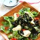 カリカリしらすと豆腐のチョレギ風サラダ
