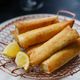 じゃがいもとタルタルのスパイス春巻き